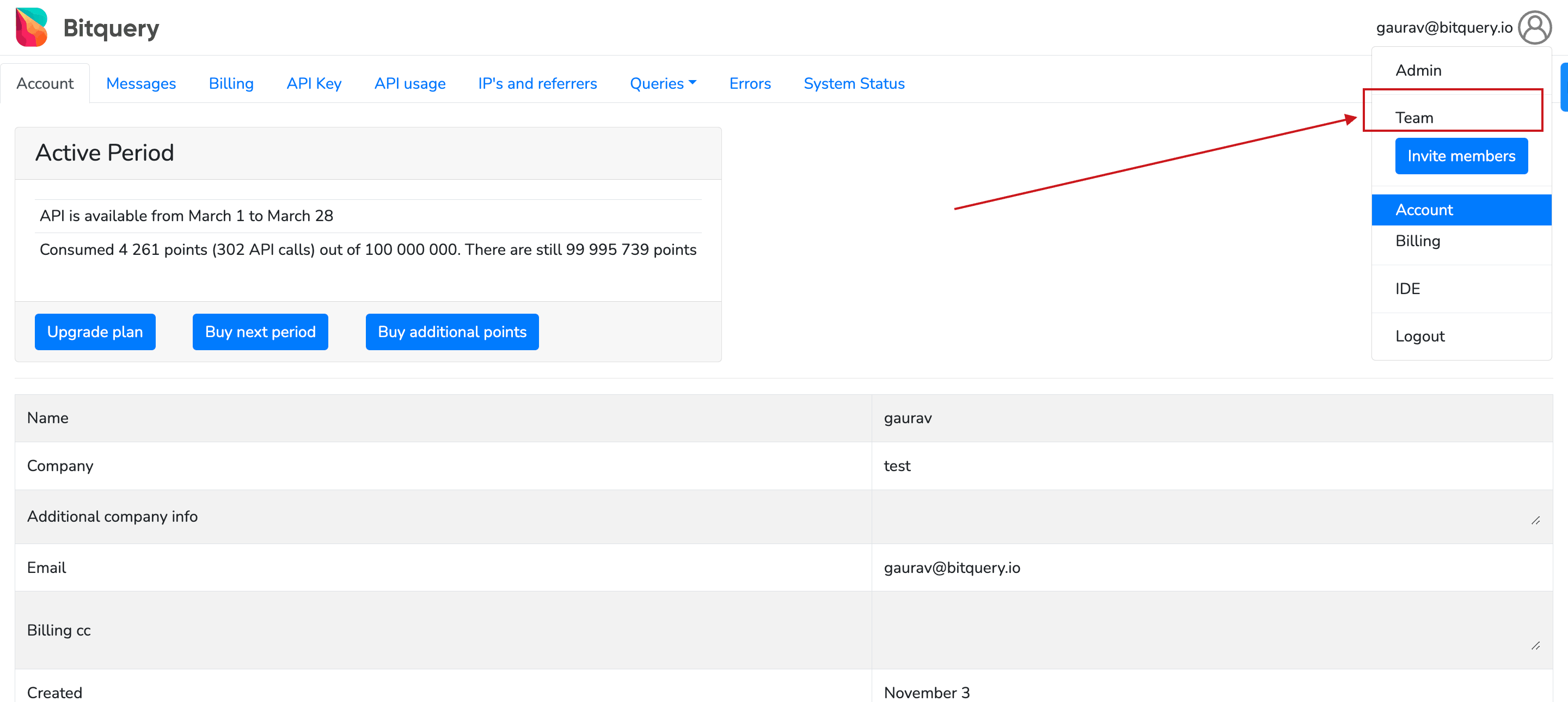 IDE Query Share
