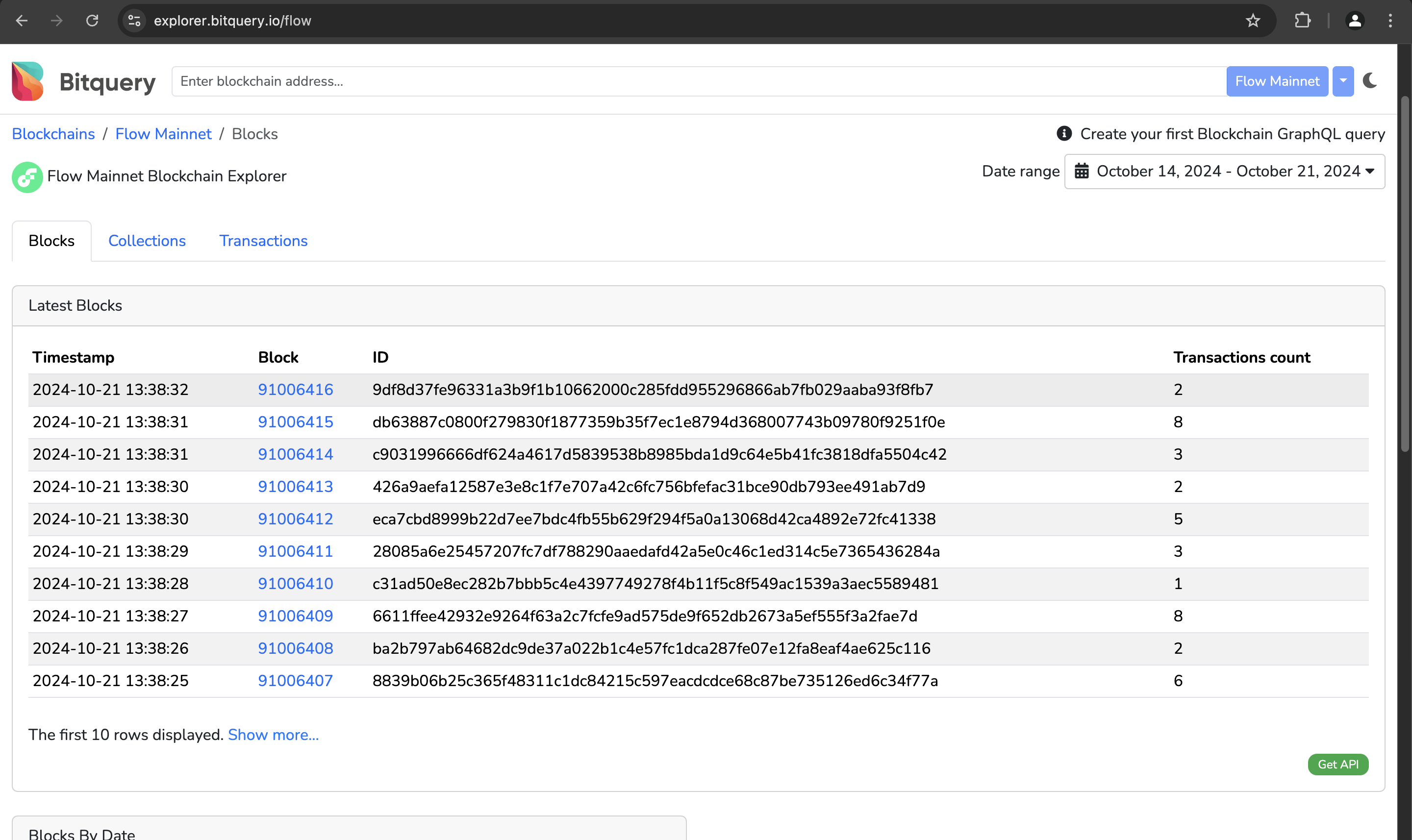 flow explorer