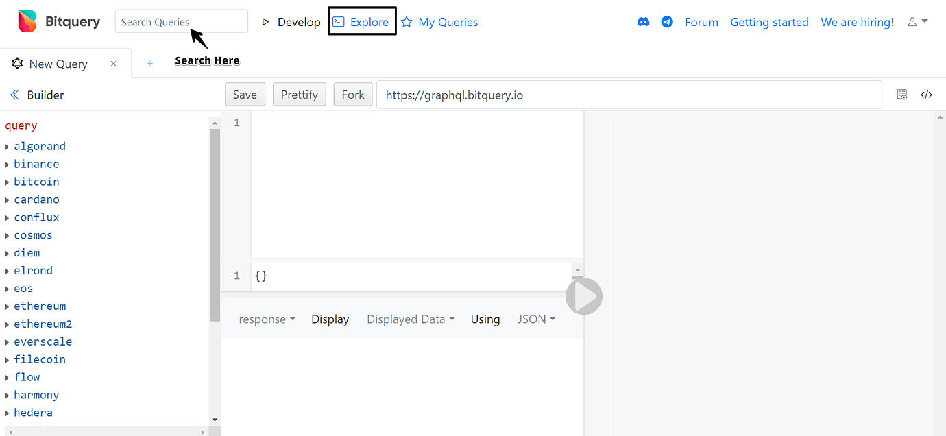 Queries Created and shared by Bitquery community|690x318